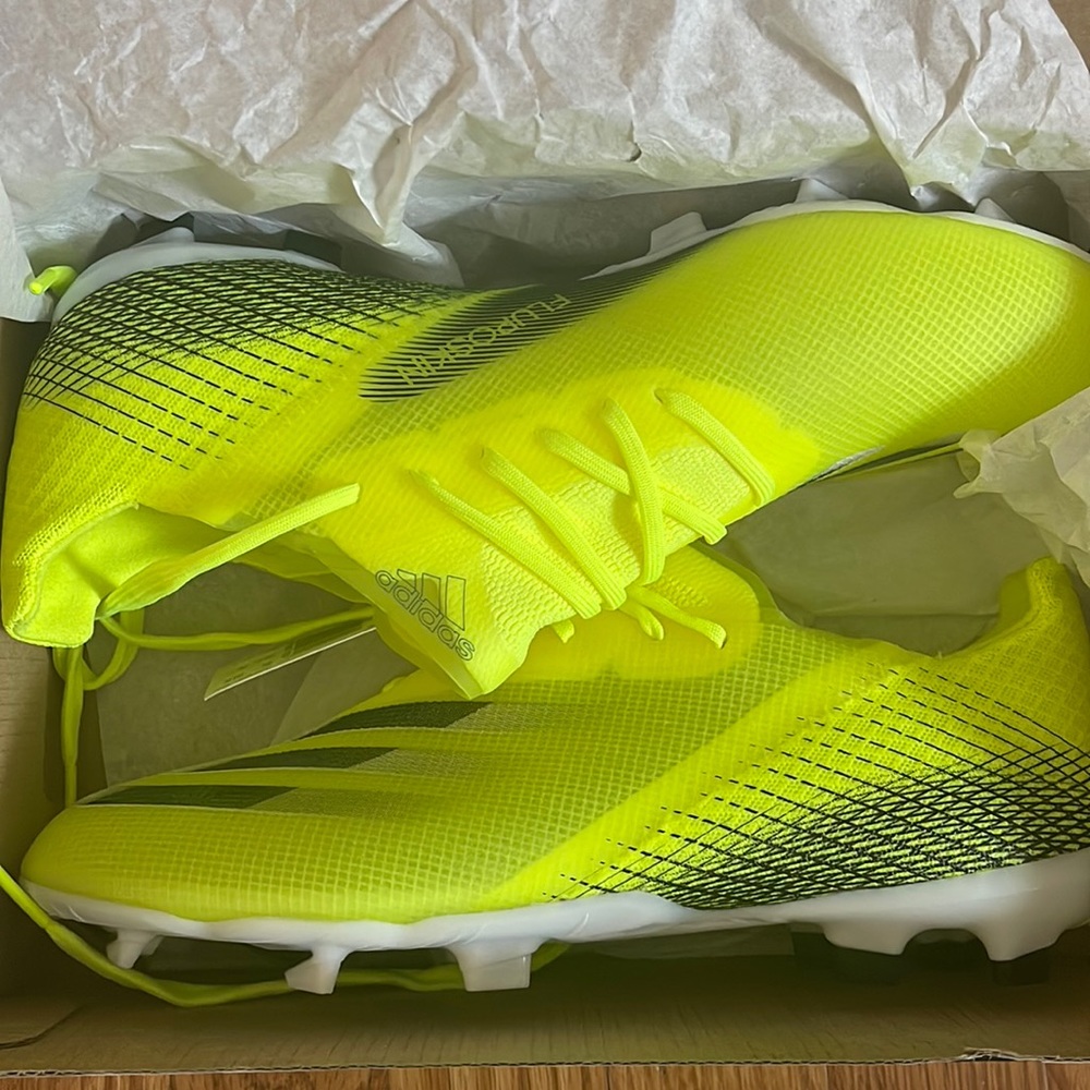 adidas JR X Ghosted.1 FG - Volt-Black 6